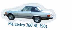 Mercedes 380 SL 1981