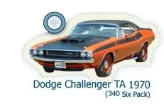 Restauration : Dodge Chalenger TA 1970 (340 Six Pack)