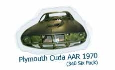 Restauration : Plymouth Cuda AAR 1970 (340 Six Pack)